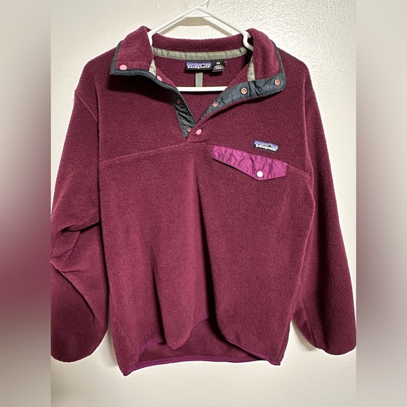 Patagonia Vintage Synchilla Snap-T Pullover Fleece Jacket - Picture 1 of 2